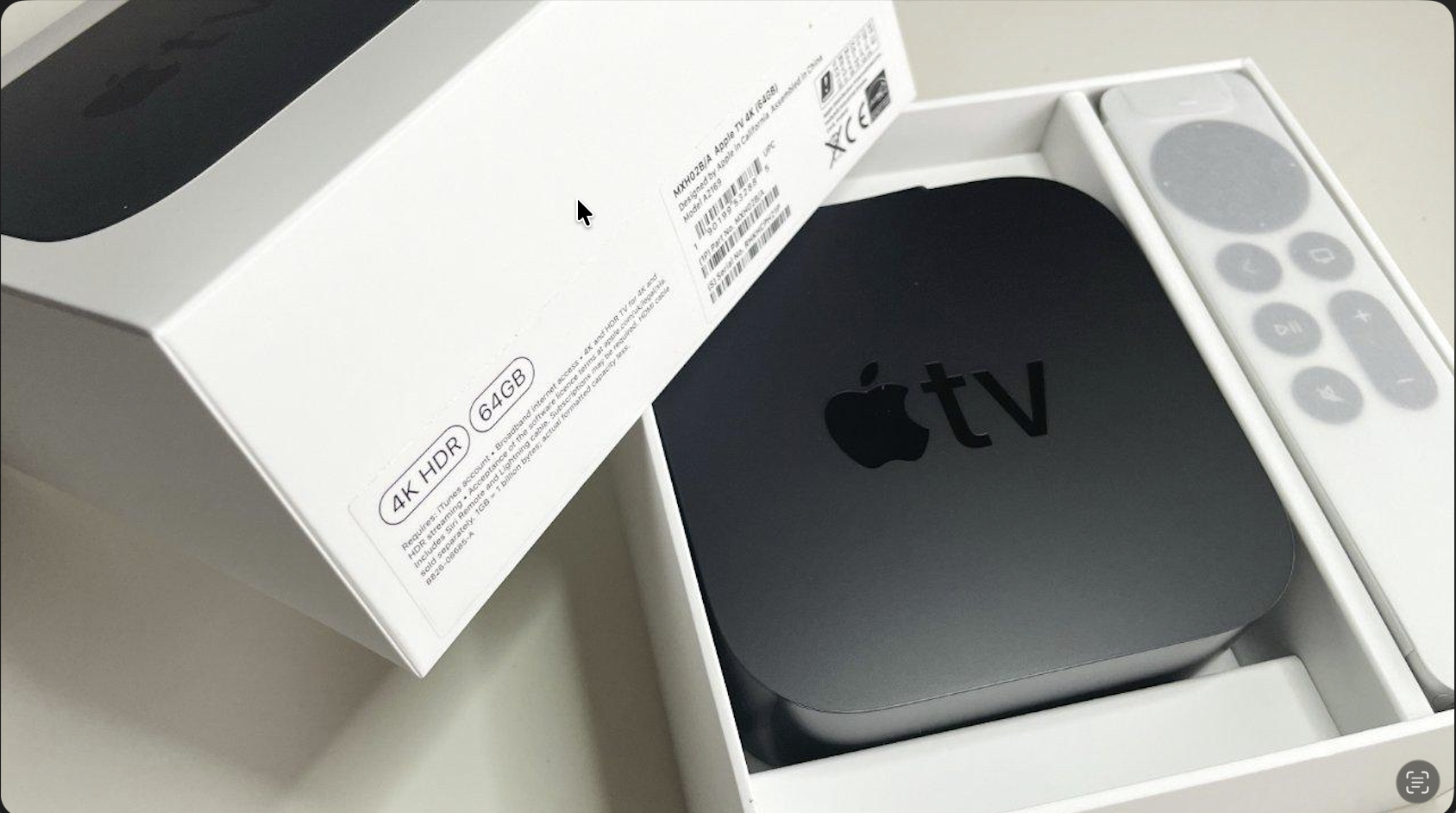 Apple TV 4K (3rd Generation, 128GB, Wi-Fi + Ethernet)